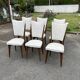Ensemble de 6 chaises haute vintage – Design années 50/60