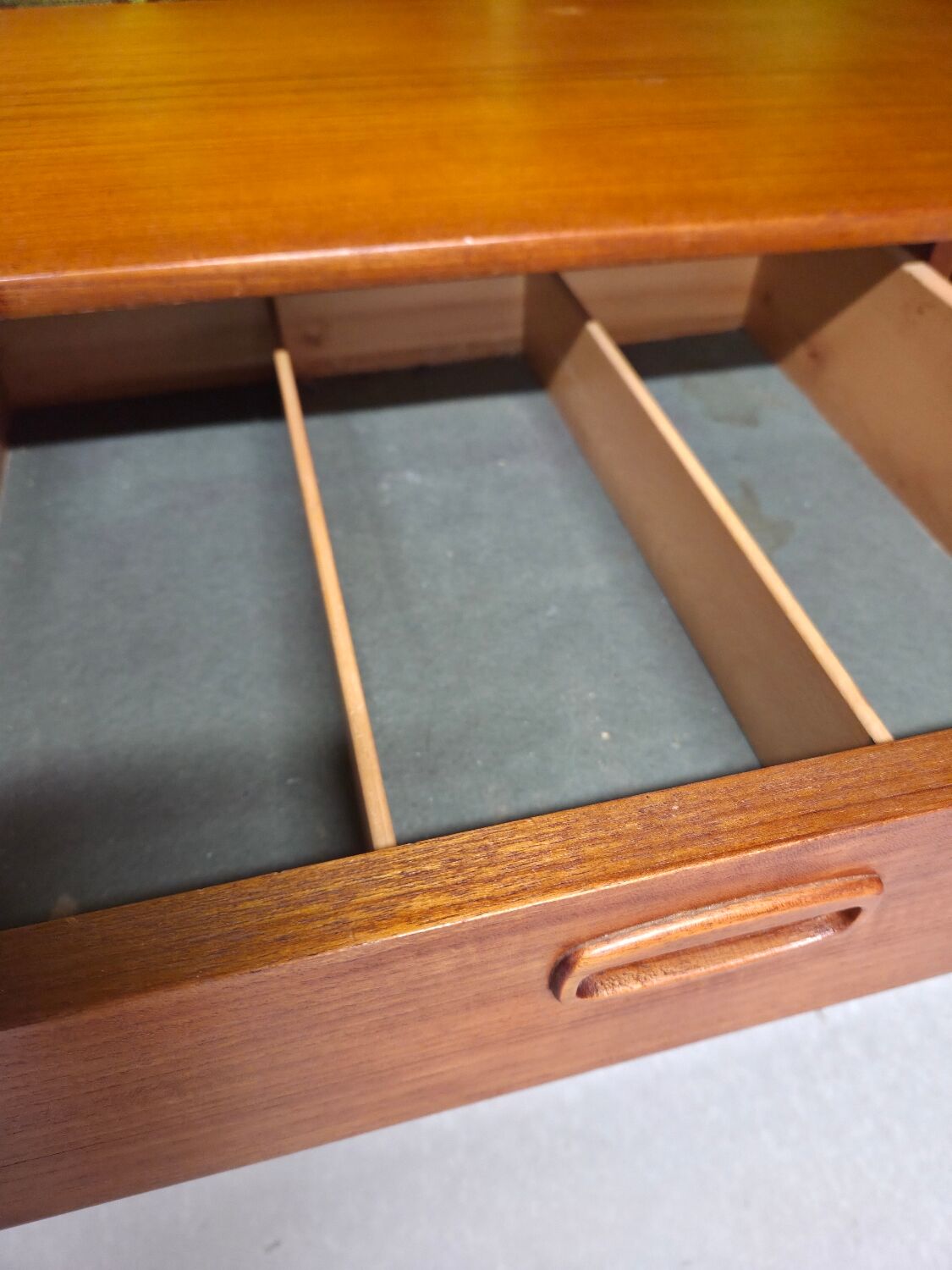 Scandinavian teak enfilade 1960