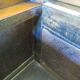 Rare entrance bench - Old chest bench - toy chest - oak color