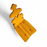 Chaises et table Cepelia Tiroler, ensemble de 5 pièces, Pologne, années 1960, marquées.