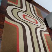 Grand tapis vintage des années 70 1970