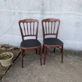 Pair of bistro chairs