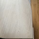Travertine coffee table