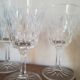 Set of 6 vintage diamond glasses