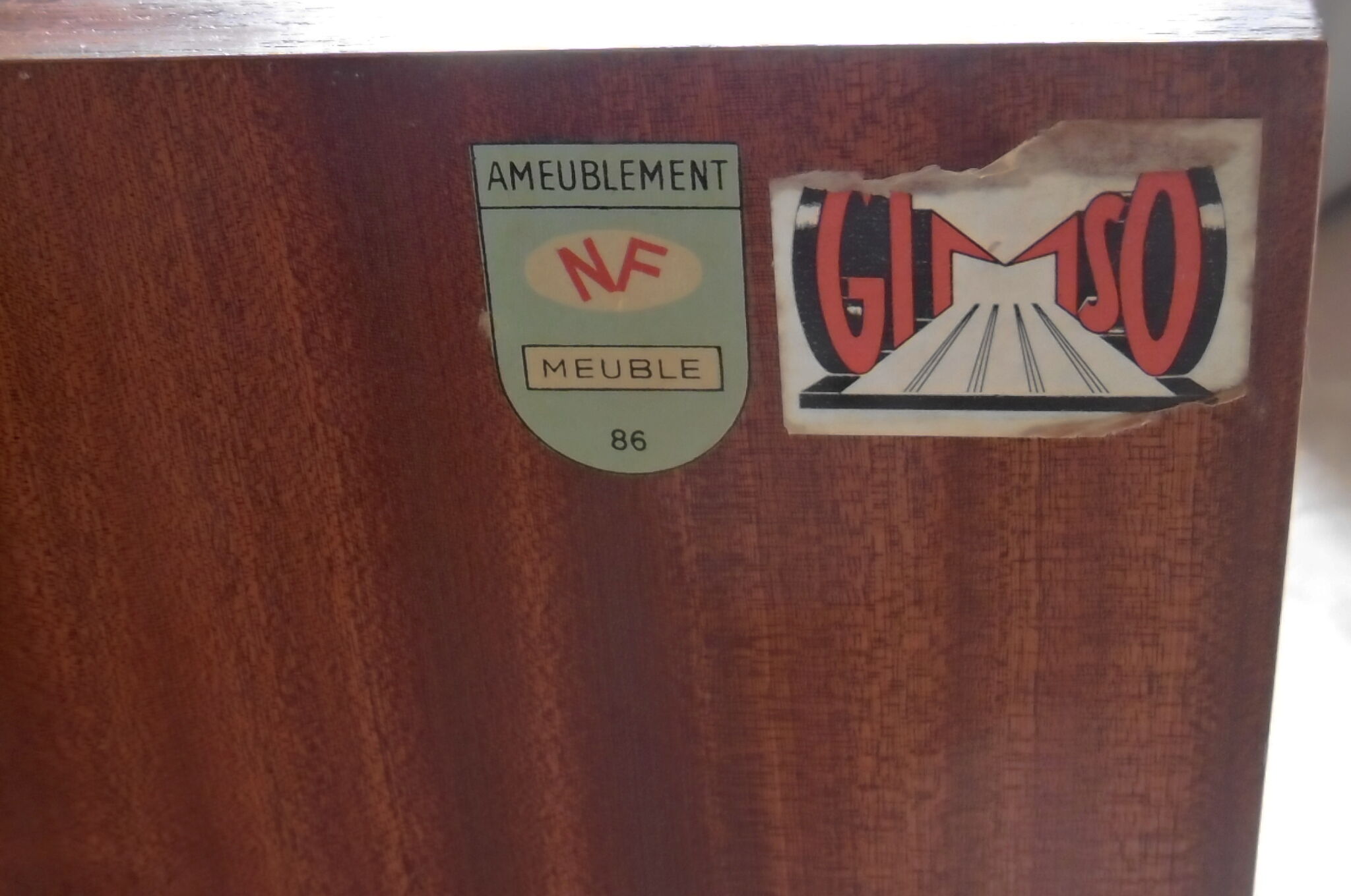 French teak sideboard years 50/60 Gimso
