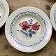 Lot de 10 assiettes creuses Digoin modèle Cannes