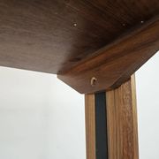 1960s teak floor/sky bookcase with shelves and compartment