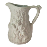 Milk jug biscuit Pormeirion Parian