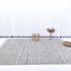 4x10 Brown & White Striped Vintage Runner Rug, 131x303Cm