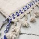 Authentic Moroccan Berber Beni Ouarain majorelle blue rug new
