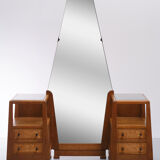 Art deco oak dressing table 1925 holland