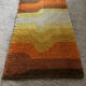 Vintage rugs 60-70s in wool