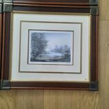 Lithographies paysages - signées F. Buhlinger -