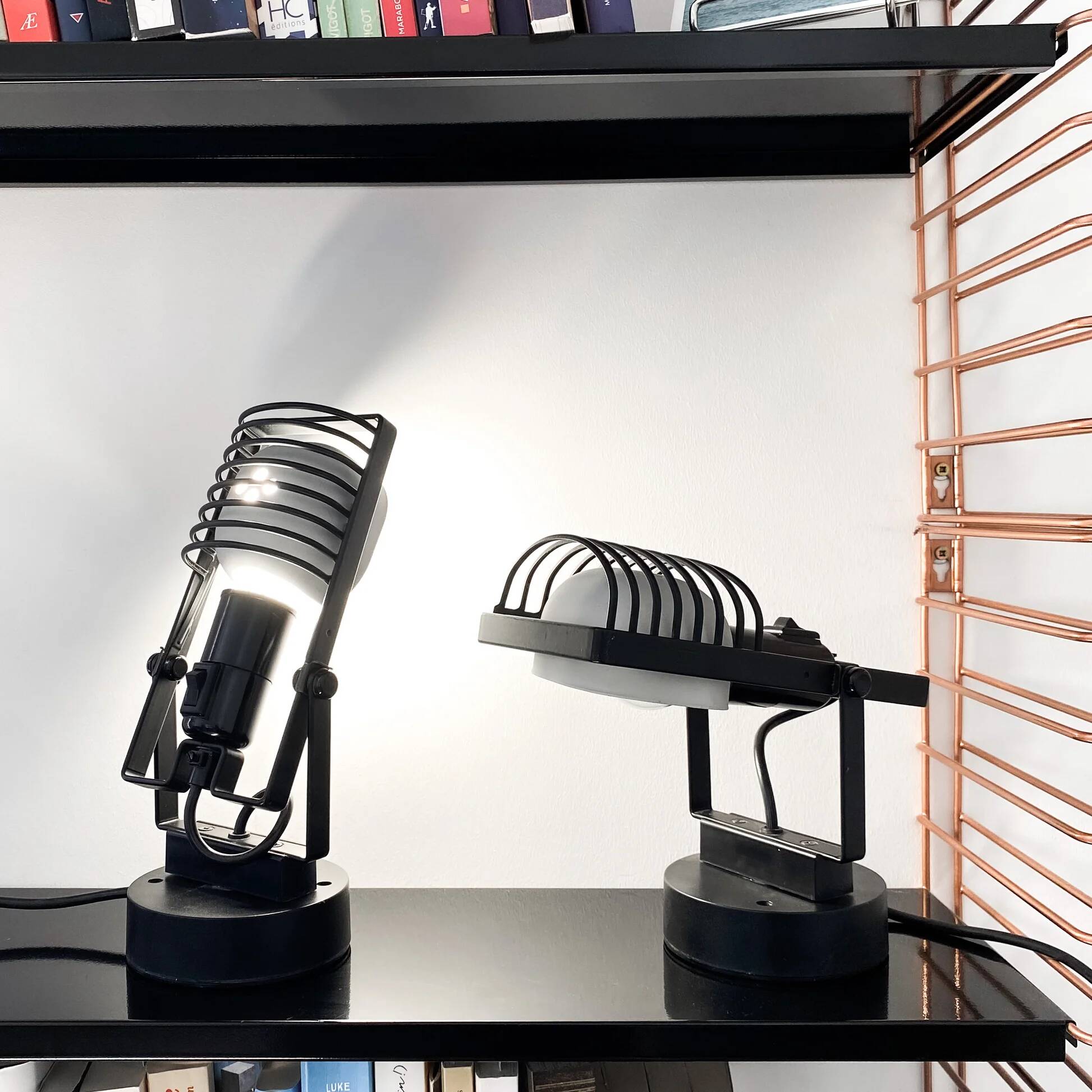 Artemide Sintesi Vintage Spotlight Wall or Table Lamp