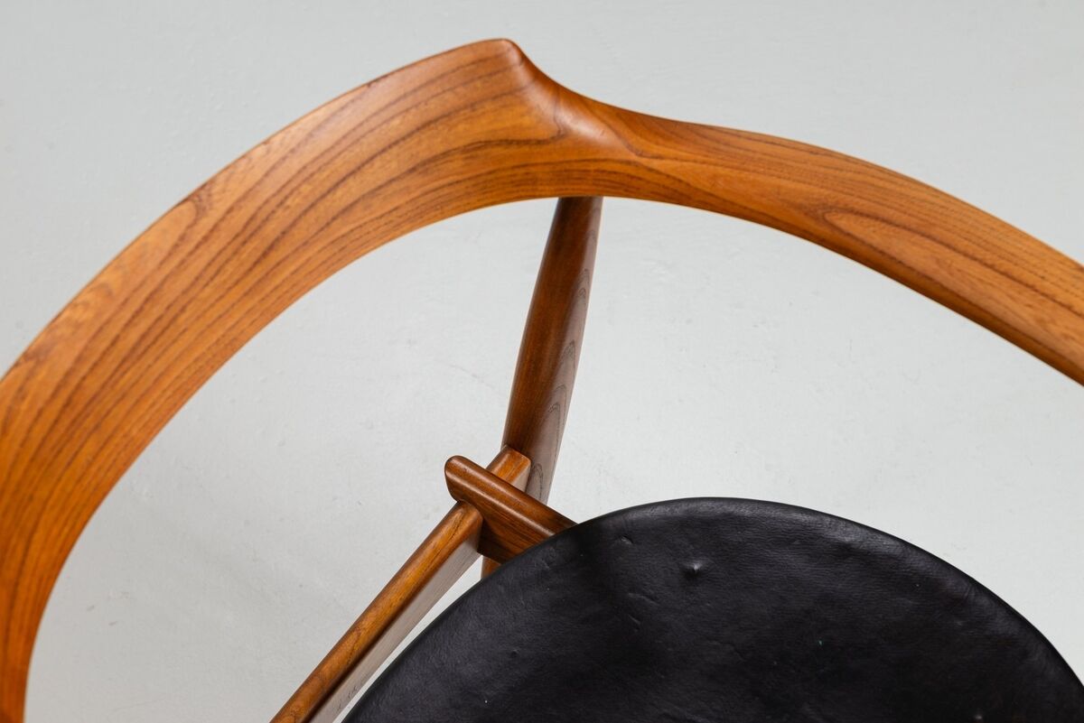 Arne Wahl Iversen “ST-750” armchair Niels Eilersen Denmark 1959