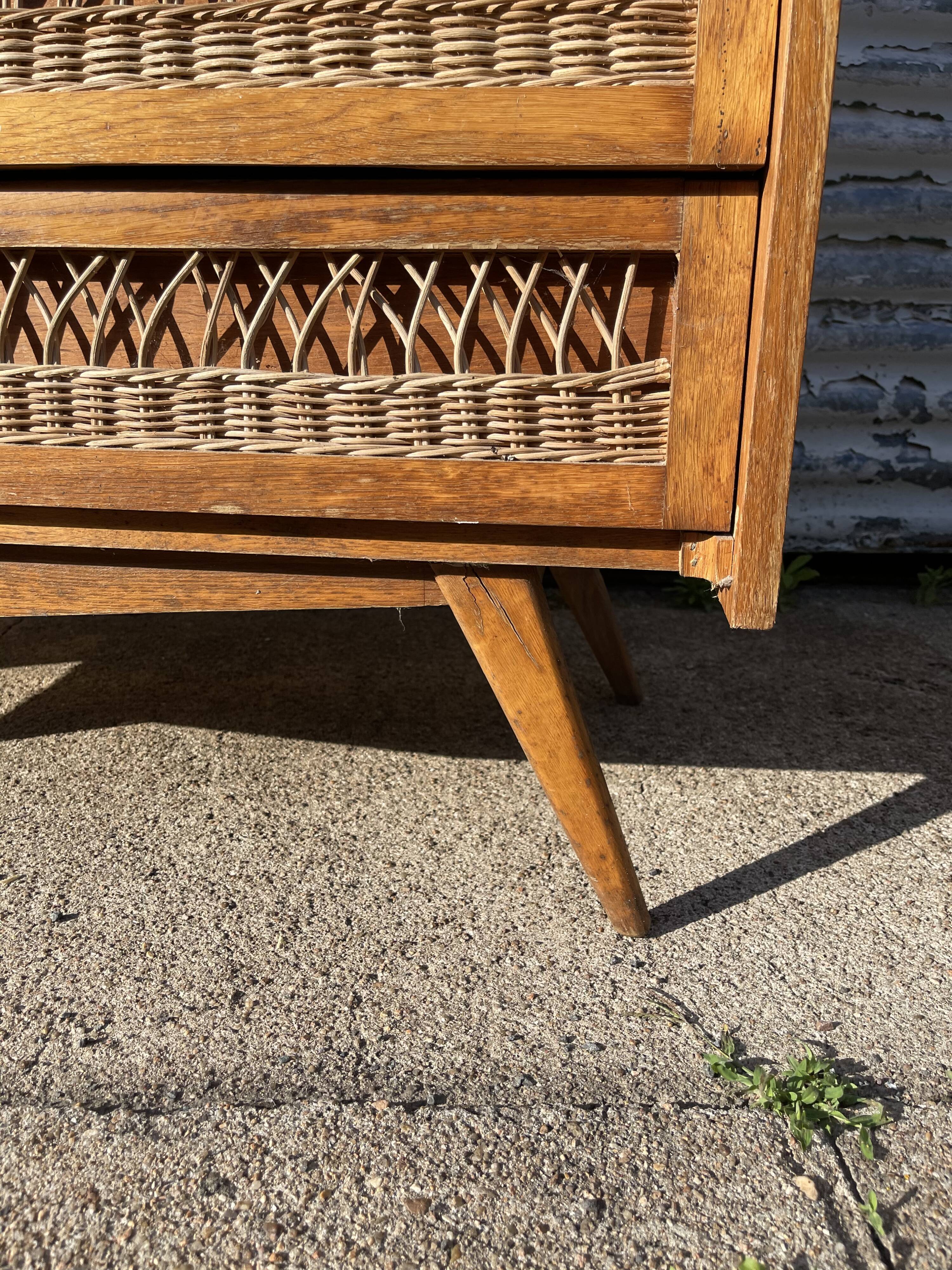 Wardrobe-chest of drawers vintage