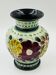 Vase from West Germany with floral design.