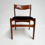 Ensemble de 6 chaises design rembourrées par Burchardt Nielsen, années 1960