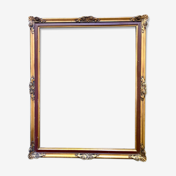Antique Frame gilded wood 34 cm x 28 cm