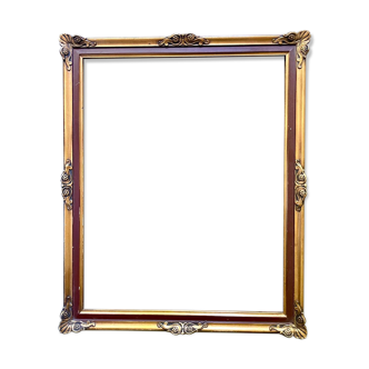 Antique Frame gilded wood 34 cm x 28 cm