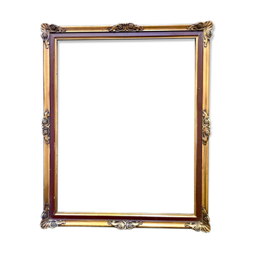 Antique Frame gilded wood 34 cm x 28 cm