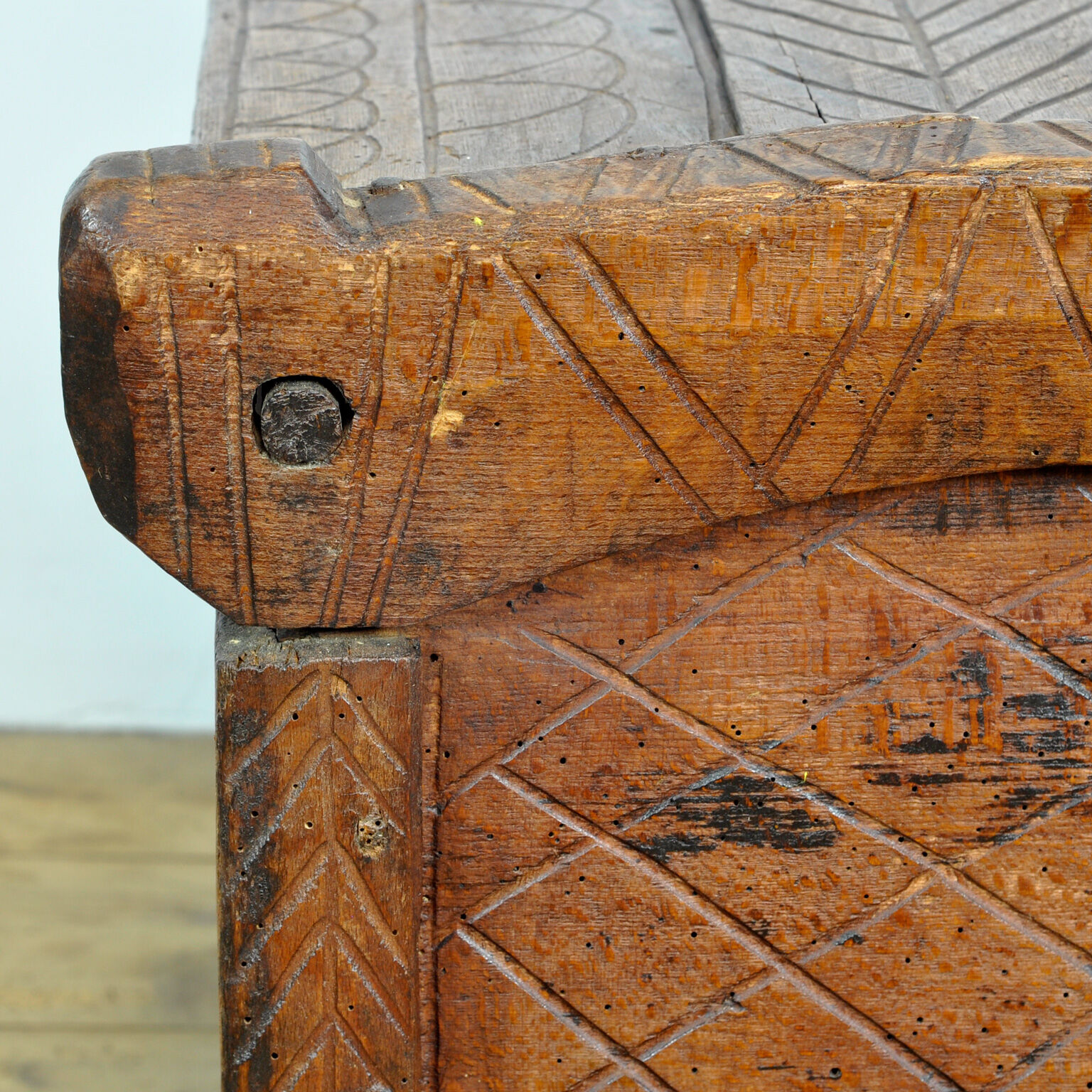 Chest From Moldava, Circa 1800