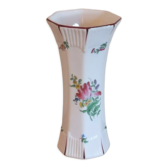Earthenware vase of St Clement KG Lunéville decoration street lamp