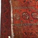 Red wool carpet