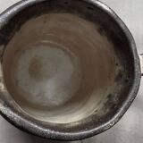 Enameled stoneware pitcher