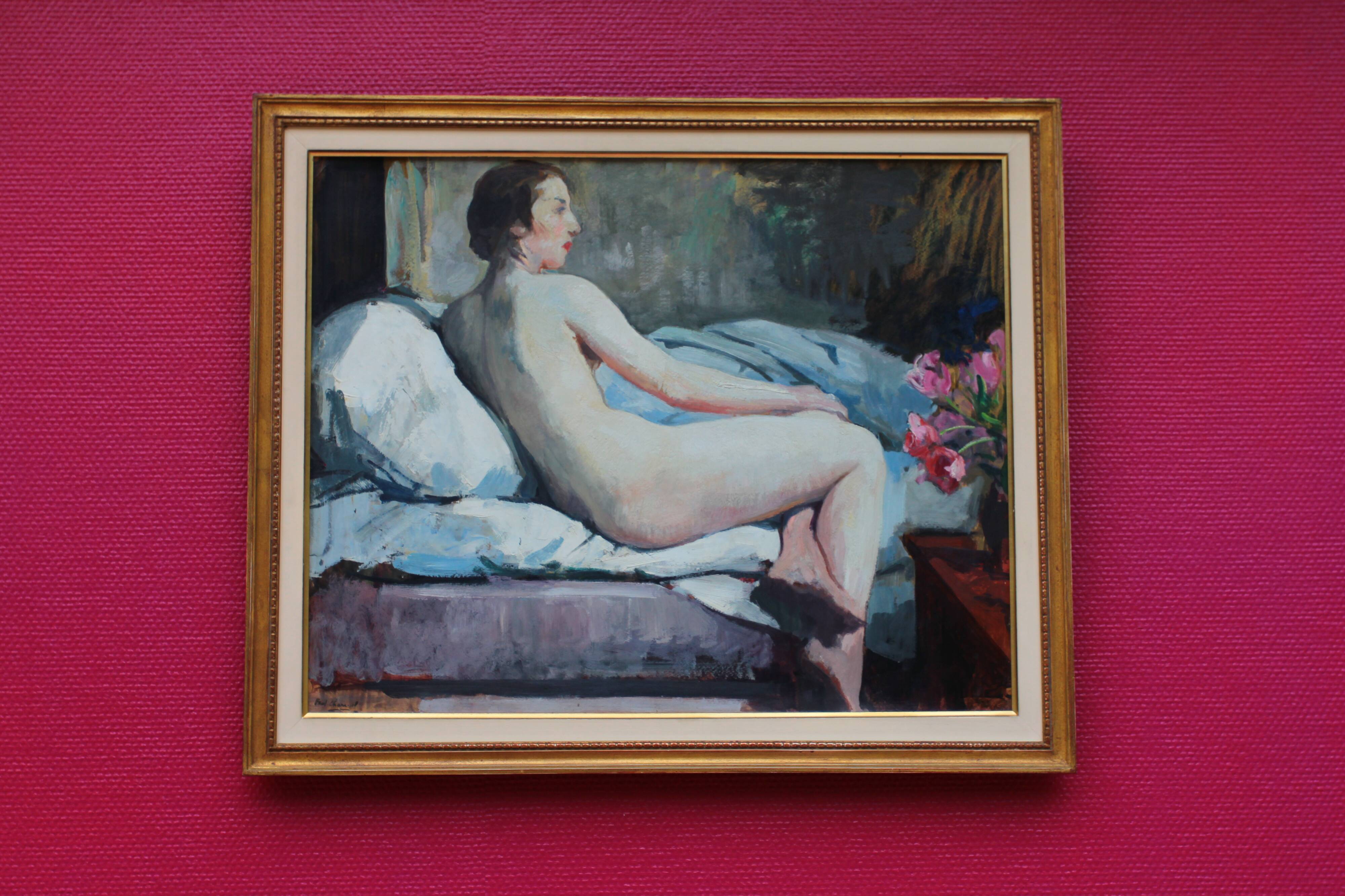 Chromo peint d’après Paul Charavel (milieu 20e siècle)