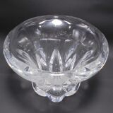 Crystal vase signed Val St Lambert