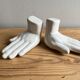 Ceramic hand book clamps