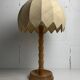 XL pine palm table mushroom lamp by Temde Switzerland, 1970s
