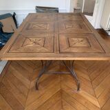 Inlaid dining table