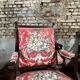 Suite of four queen's armchairs in louis xvi style mahogany xix eme century