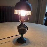 Electrified antique lamp