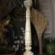 Ancient large Indian candlestick