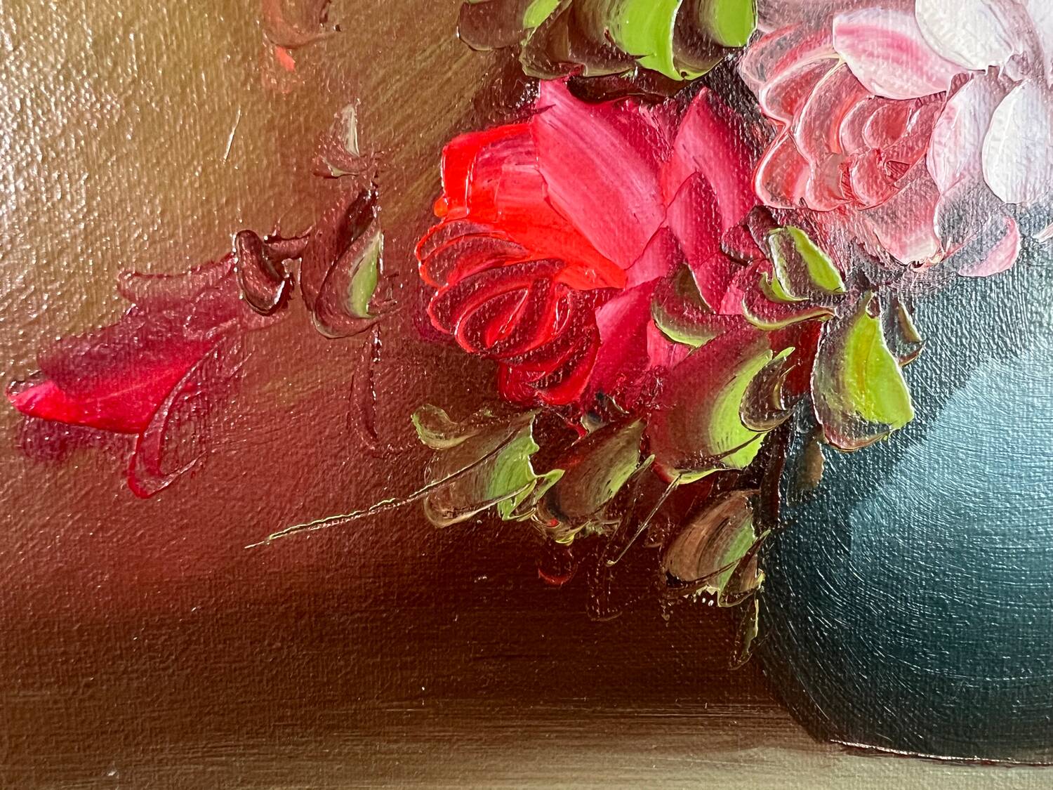 Oil painting painting bouquet of flowers