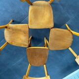 4 baumann chairs
