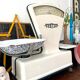 Old vintage Testut grocery scale