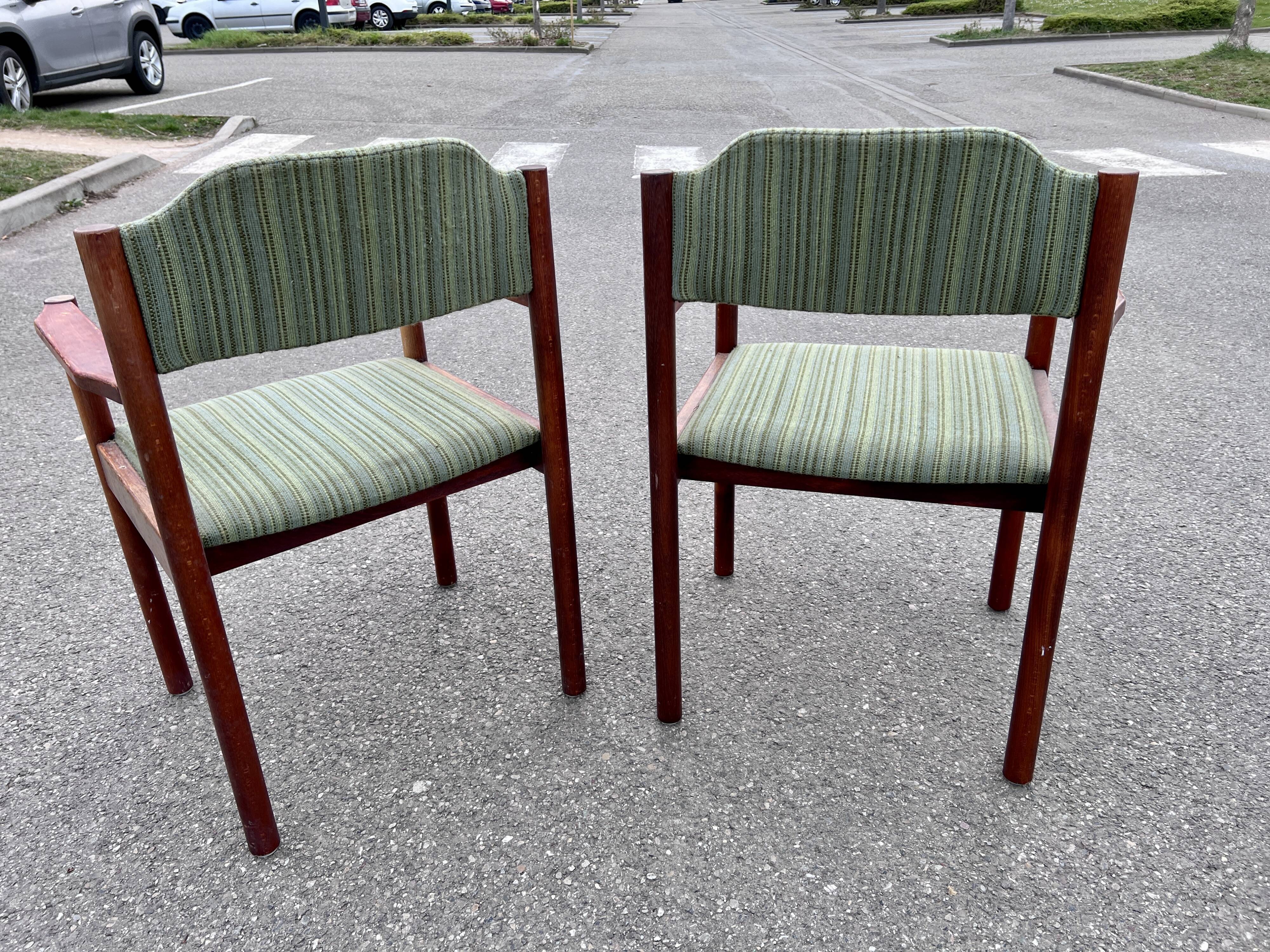 Scandinavian chair series armchair ottoman chair in rosewood