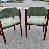 Scandinavian chair series armchair ottoman chair in rosewood