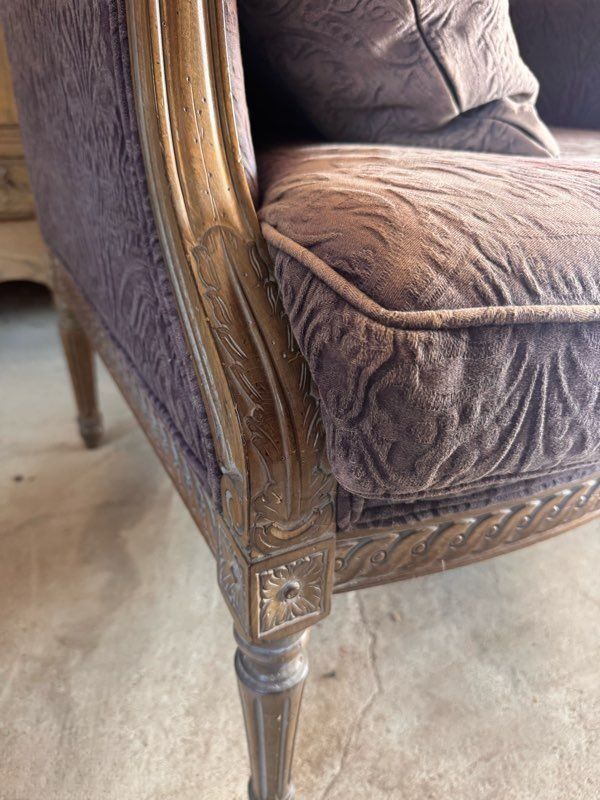 Fauteuils Louis XVI Bergère