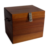 Old mahogany trunk 1955
