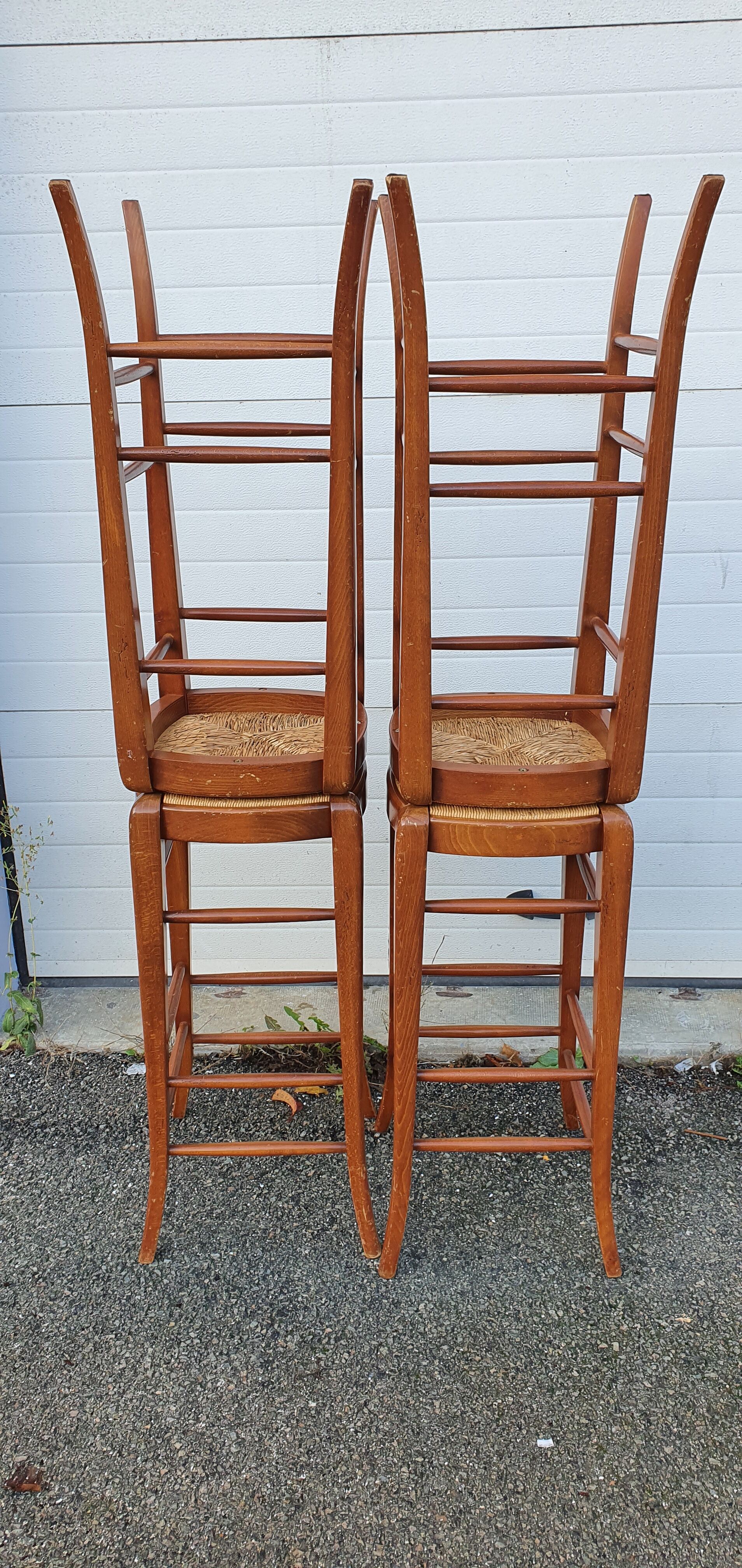 4 bar stools from 1980
