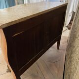 Louis XV style chest of drawers in marquetry