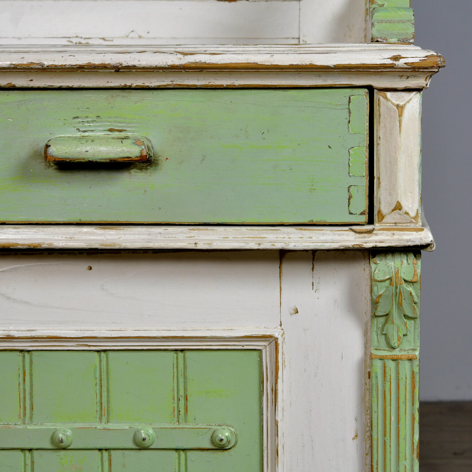 Solid pine kitchen cupboard, 1920's