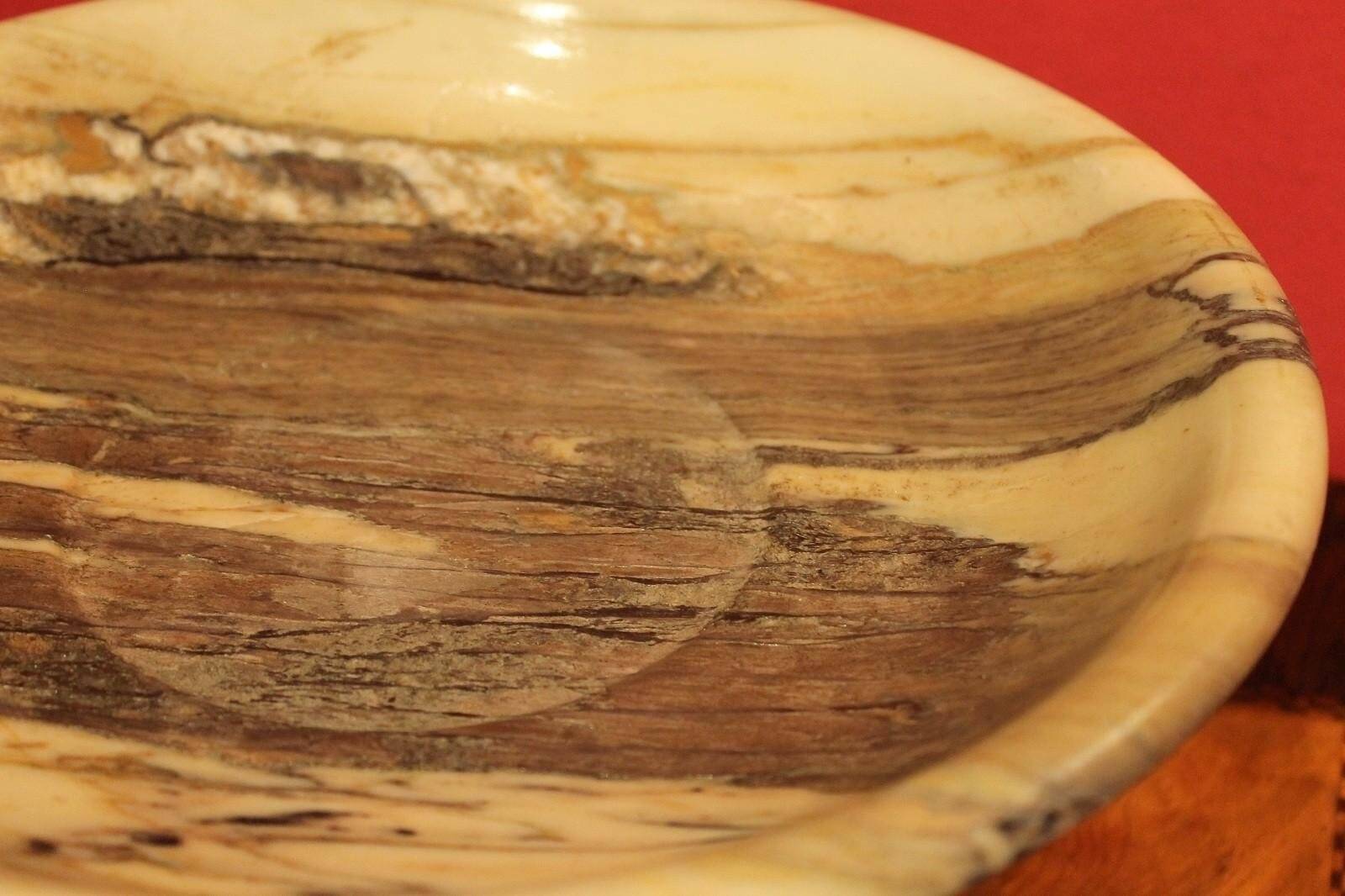 Italian 19th Century Neoclassical Marble Bowl on Pedestal or Tazza Centerpiece