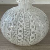 Murano filigree vase