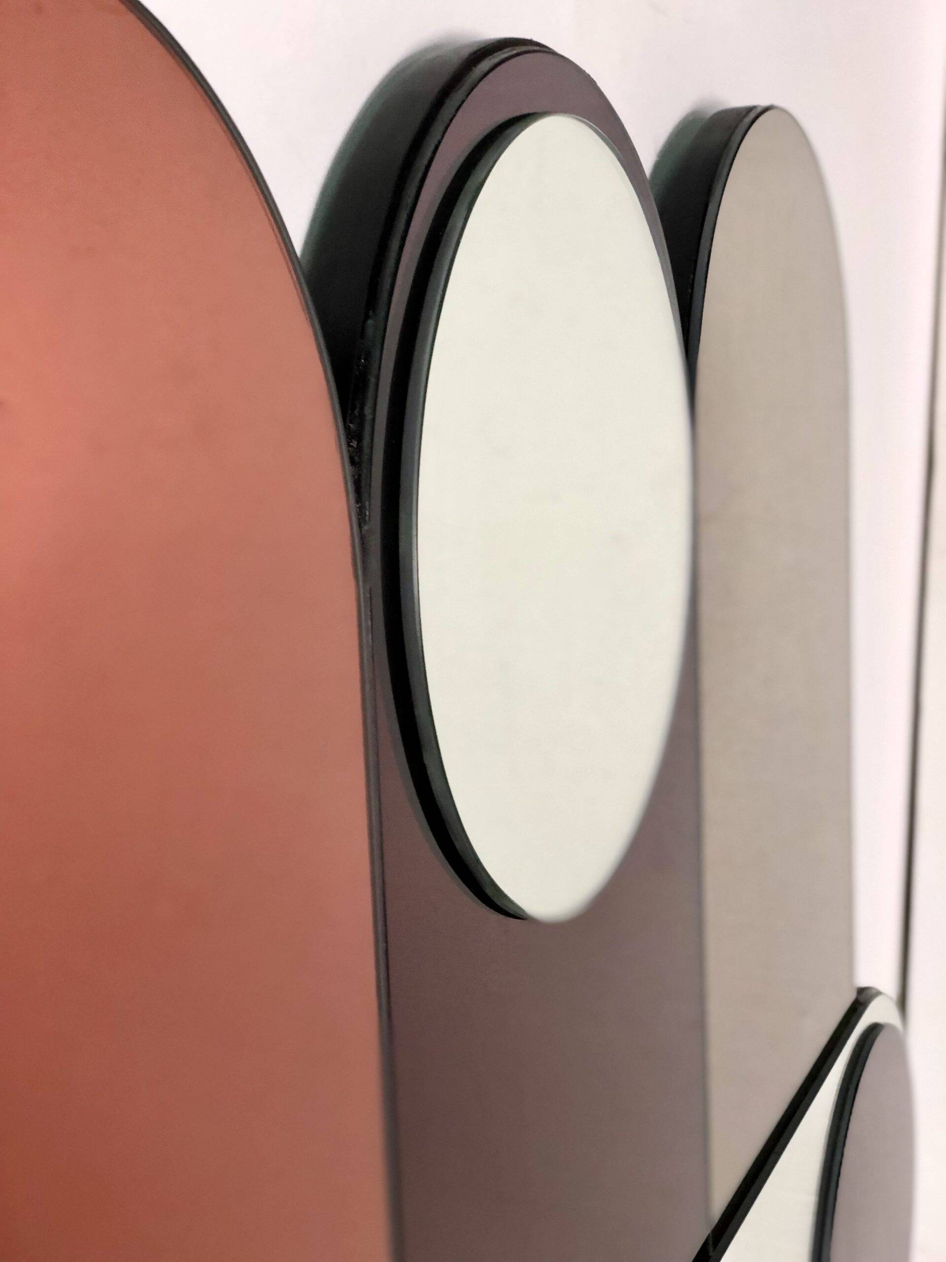 Smoked glass circus mirror 1994's